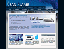 Tablet Screenshot of leanflame.com